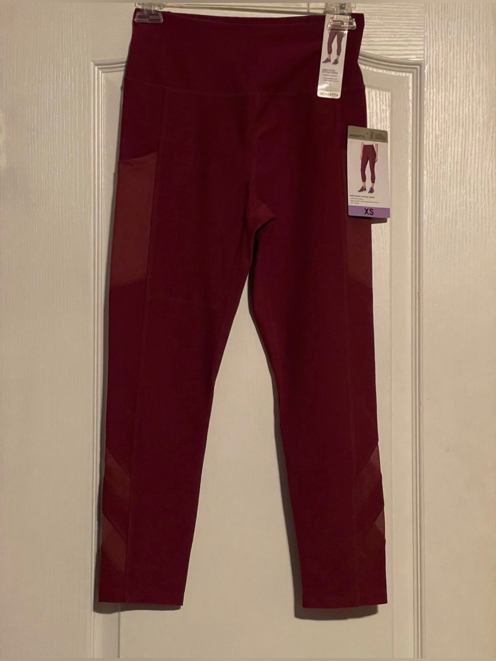 Mondetta High Waisted Active Capri Leggings Size XS (0-2) NWT
